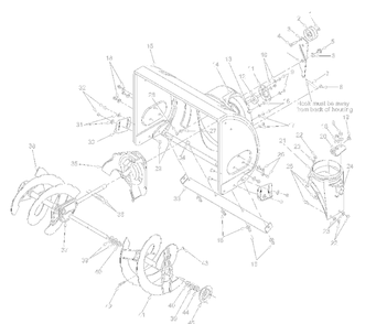 Part Location Diagram of 684-04179-0637 Husky HKY PART